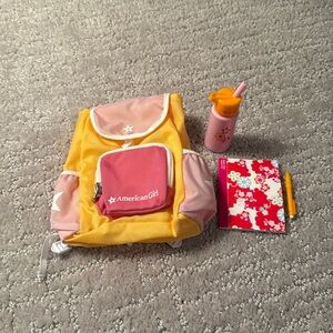 American Girl - School Backpack Set II